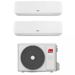 Maxa Lys R3 Dual 12+12 WiFi (2xLDL35R3+EXT2M53R) climatizzatore Wi-Fi Inverter A+++ 12000+12000 Btu R32
