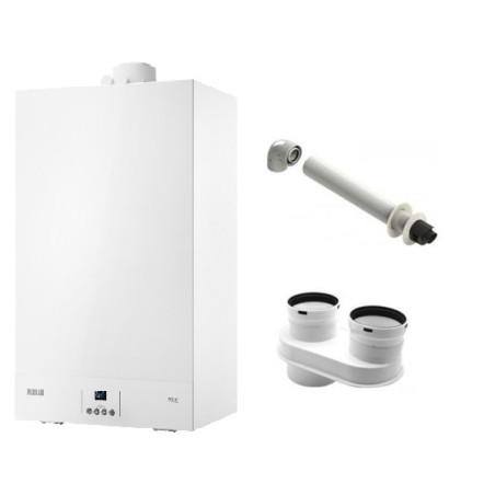 Riello Rle 28 KIS Metano Caldaia 28 KW a Condensazione con kit scarico fumi