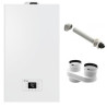 Riello Rlt 30 KIS Metano Caldaia 30 KW a Condensazione con kit scarico fumi