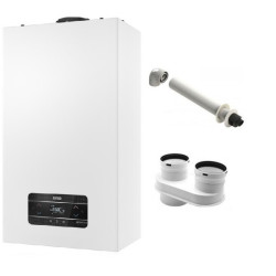 Riello Residence HM 35 KIS Metano/Gpl Caldaia 35 KW a Condensazione con kit scarico fumi
