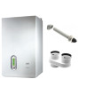 Riello Family AQUA 3.5 BIS Metano Caldaia 35 KW a Condensazione con kit scarico fumi