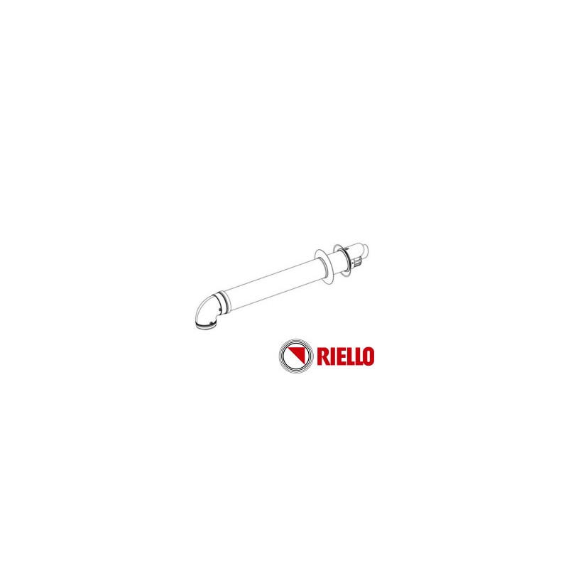 Riello kit terminale orizzontale 60/100 20132018